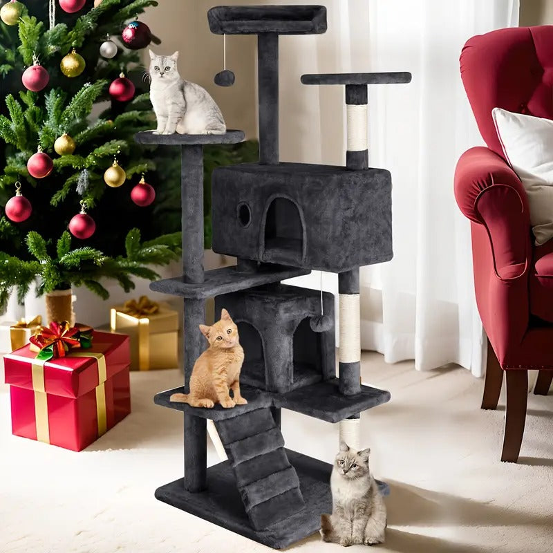 cat tree tower indoor cats multi level furniture - Temu