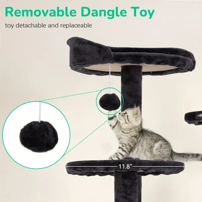 cat tree tower indoor cats multi level furniture - Temu